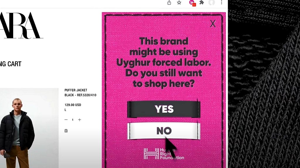 Google takes down negative reviews of tool that exposes brands using Uyghur slave labor