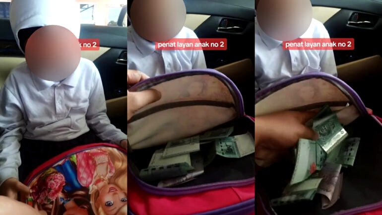 Video: Malaysian girl, 6, tells father why she stole $300 from him