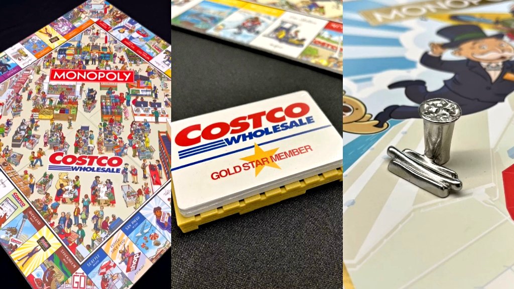 Costco releases exclusive Monopoly game in celebration of its 40th anniversary