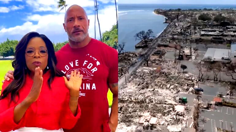 Dwayne Johnson, Oprah Winfrey jump-start Maui relief fund with $10 million donation