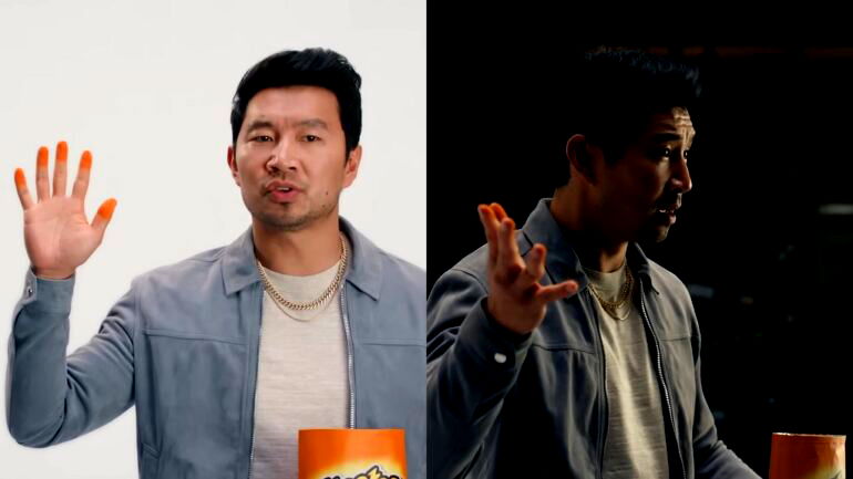 Simu Liu flexes his French speaking skills in new ad for Cheetos