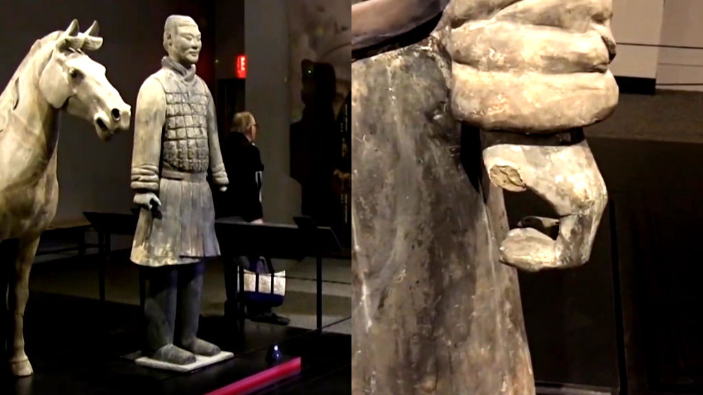 Delaware man who stole thumb from terracotta warrior statue receives sentence