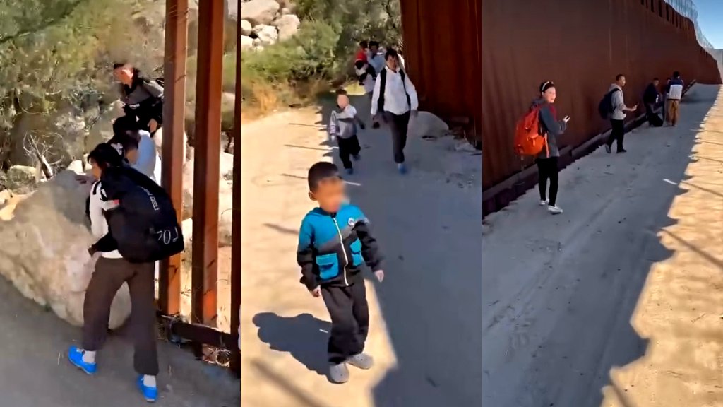 Alleged Chinese migrants seen crossing US-Mexico border in Instagram video