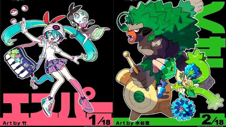 Pokémon x Hatsune Miku collaboration to release daily unique art, music