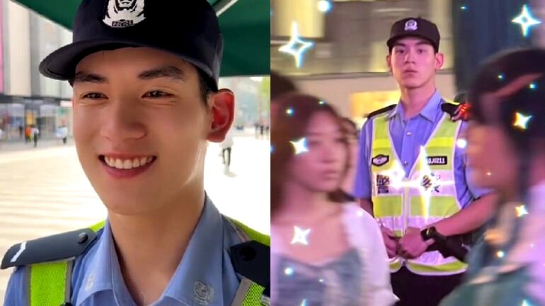 Hangzhou’s ‘Most Handsome Police Officer’: Meet the cop capturing hearts at the Asian Games