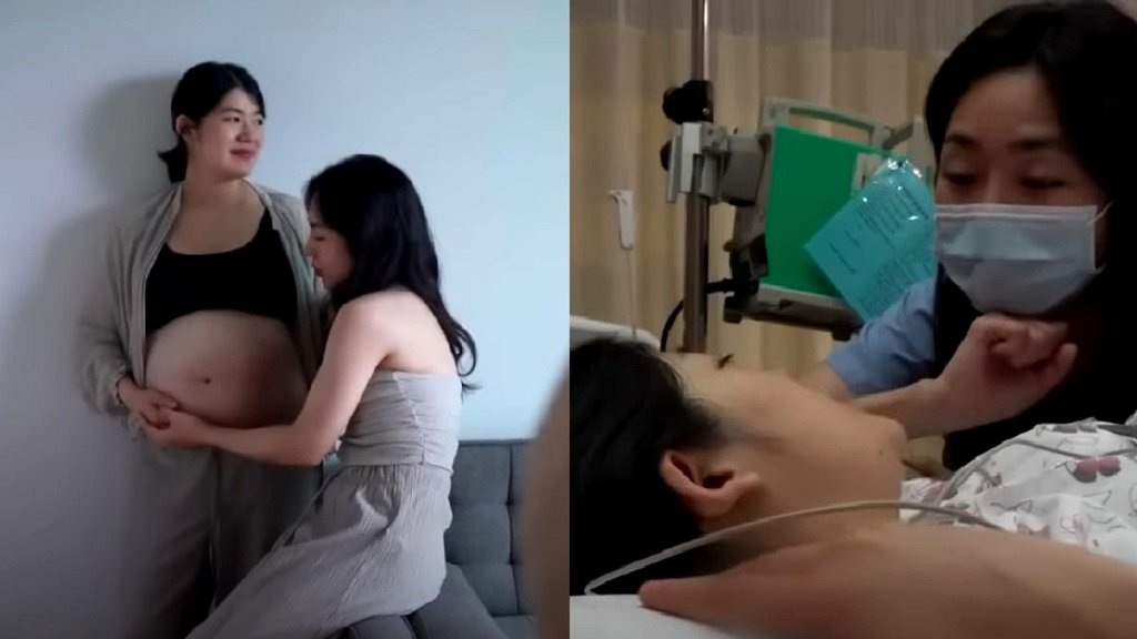 South Korean milestone as married lesbian couple welcomes first child via IVF