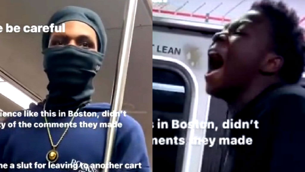 Viral video captures woman being racially harassed by teens on Boston train