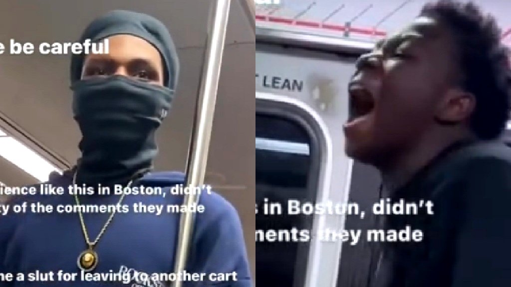 Viral video captures woman being racially harassed by teens on Boston train