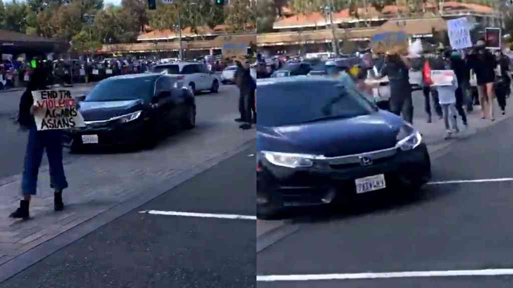 California man pleads guilty to driving through crowd at Stop Asian Hate rally