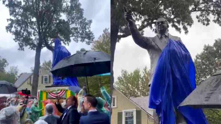 Maryland unveils tallest statue of BR Ambedkar outside of India