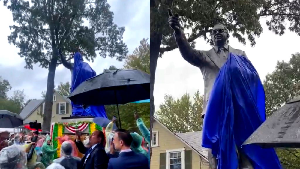 largest statue of br ambedkar in usa