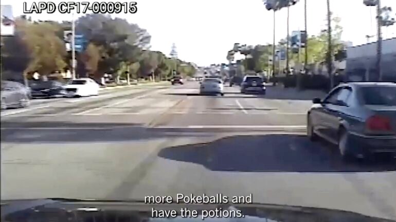 LAPD releases video of officers ignoring robbery call to play ‘Pokémon Go’ instead