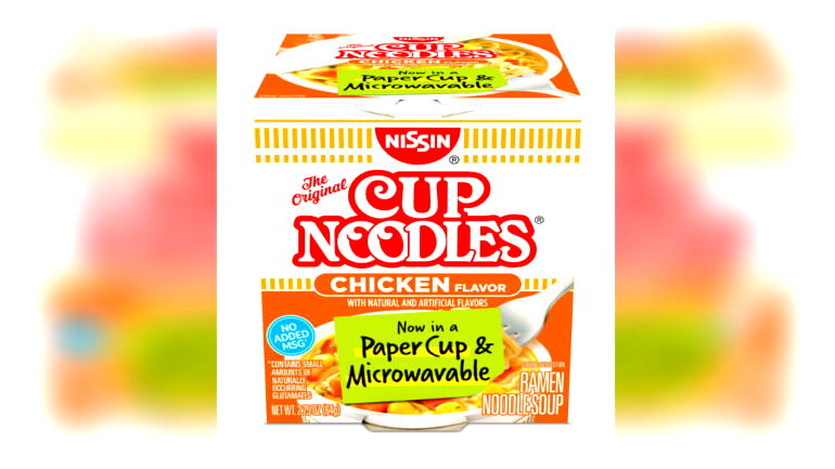 Cup Noodles to be microwaveable after ‘historic’ switch to paper cups