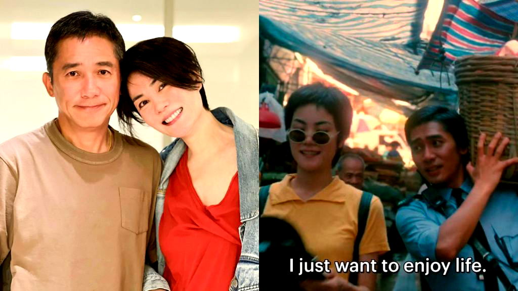 Tony Leung, Faye Wong reunite in rare photo taken almost 30 years after ‘Chungking Express’