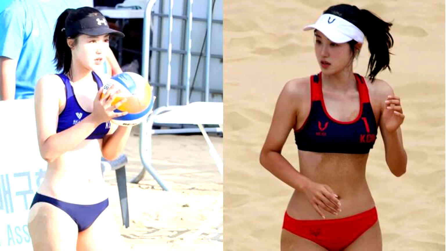 S. Korean volleyball player at Asian Games gains attention with her stunning beauty