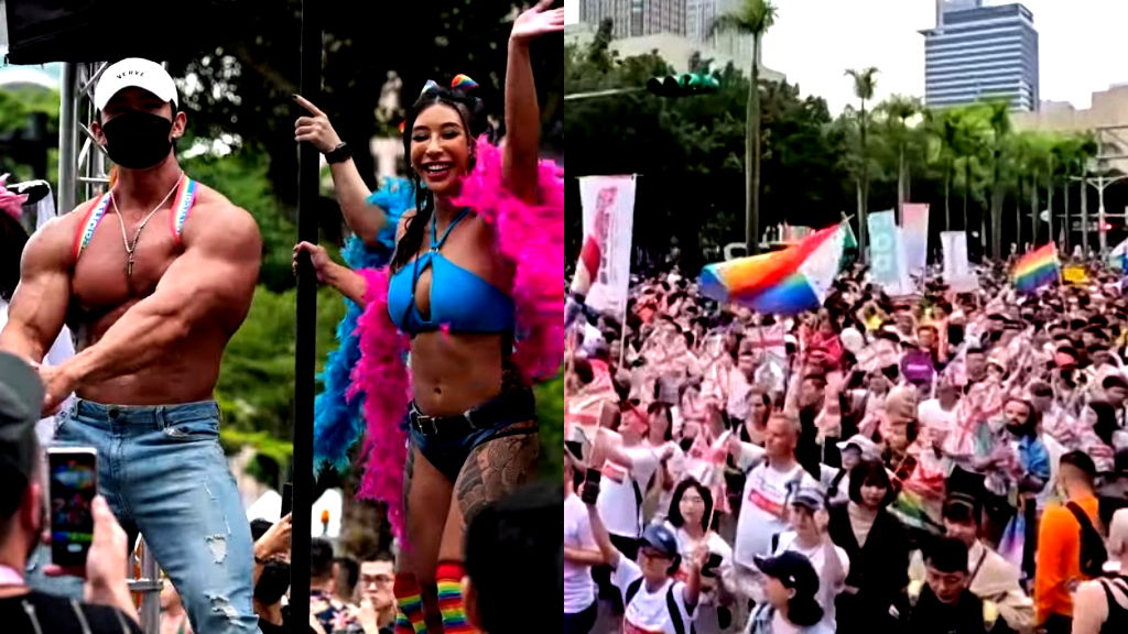 Taiwan draws nearly 180,000 in Asia’s largest Pride march yet