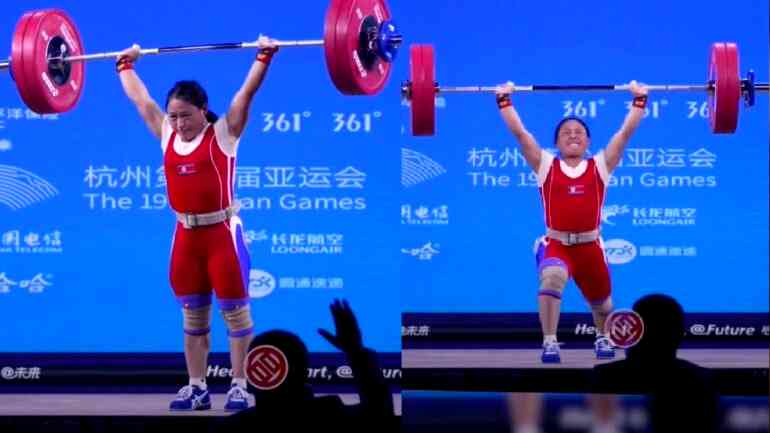 North Korean weightlifters win gold, break records at 19th Asian Games