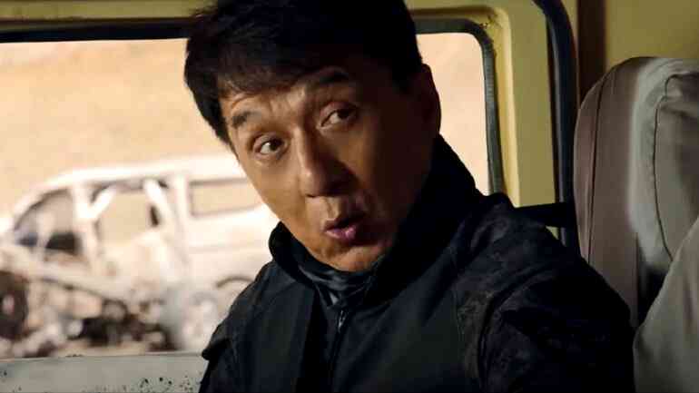 Jackie Chan foils a panda kidnapping plot in upcoming action-comedy film