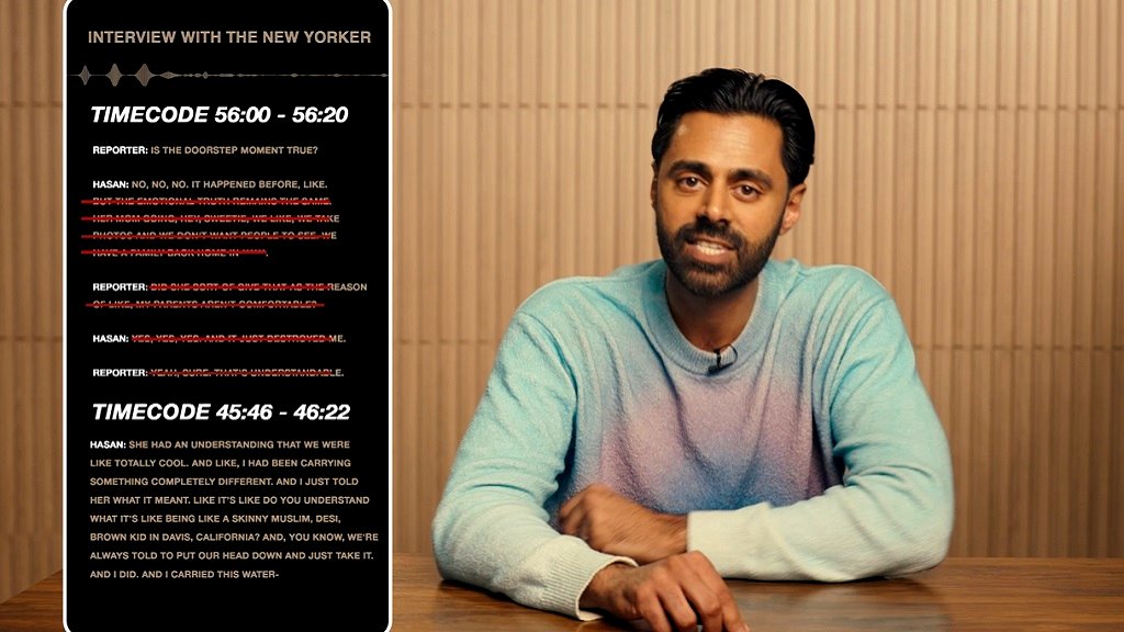 Hasan Minhaj responds to claims he fabricated stories about racial discrimination