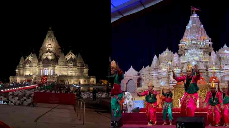 Largest modern Hindu temple outside India opens in US
