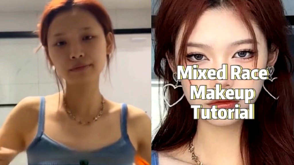 Growing makeup trend transforms Asian faces to appear ‘mixed race’