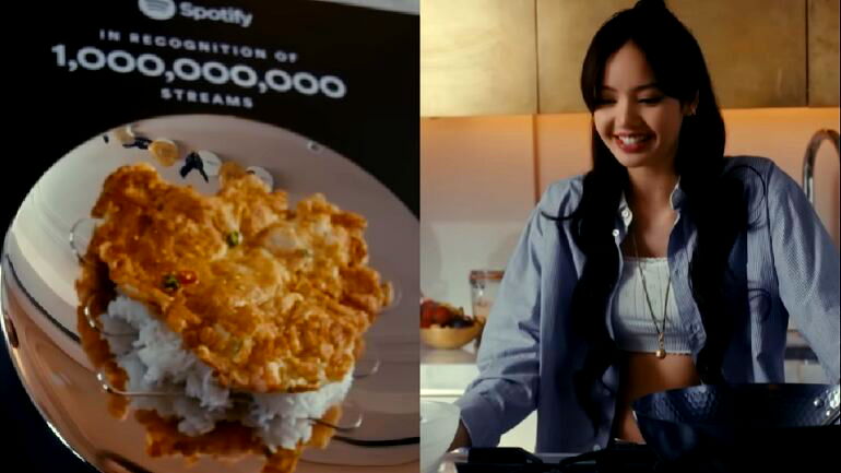 Watch: BLACKPINK’s Lisa eats her fave Thai meals on her billion-streams Spotify plaque