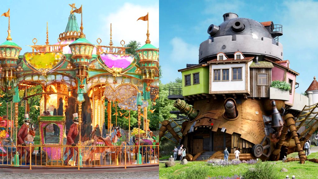 Preview: Ghibli Park to open Valley of Witches area featuring Howl’s castle, Kiki’s house