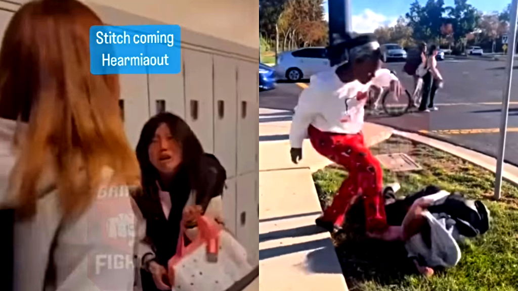 Girl filmed fighting bully of Asian student says she will no longer be expelled