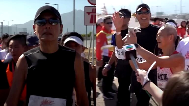 Chow Yun Fat, 68, conquers his 1st half-marathon with impressive 2.5-hour finish