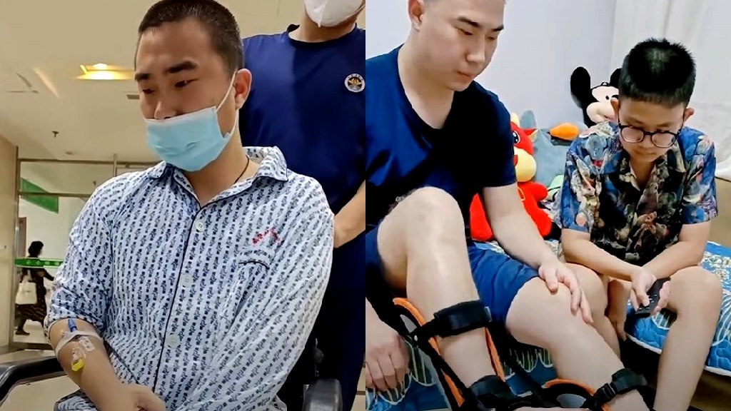 Chinese firefighter suffers brain damage after using own gas mask to save girl
