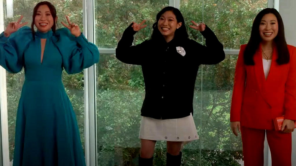 2 lifelike wax figures of Awkwafina unveiled by Madame Tussauds