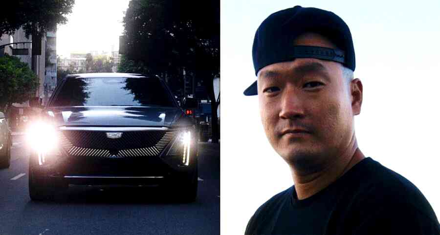 Artist Phil Yoon Reflects on ‘Undeniable Journey’ in the All-Electric Cadillac LYRIQ