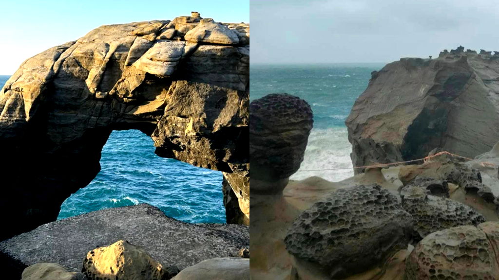 Taiwan’s iconic Elephant Trunk Rock collapses