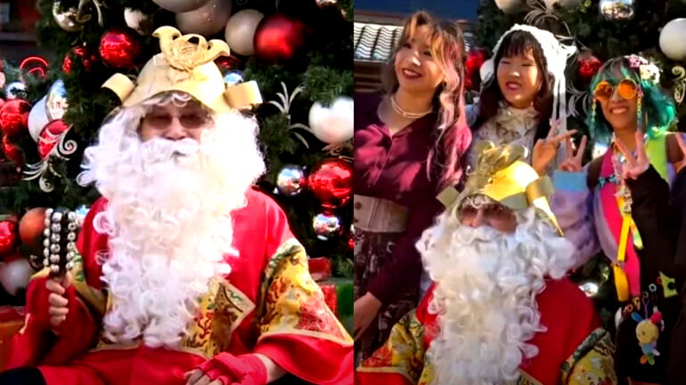 ‘Shogun Santa’ back in LA’s Little Tokyo as decades-long tradition lives on