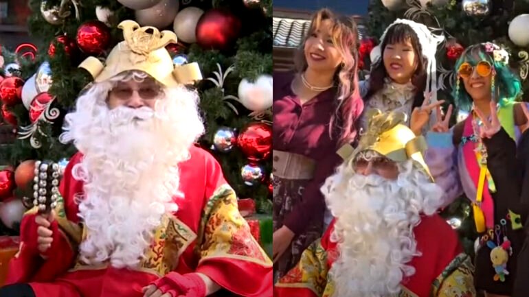 ‘Shogun Santa’ back in LA’s Little Tokyo as decades-long tradition lives on