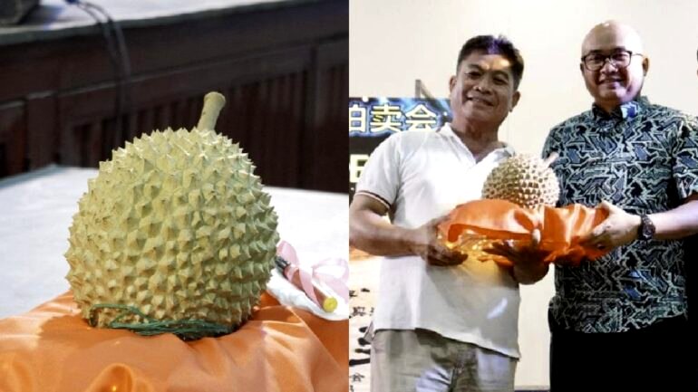Durian sells for over $39,000 at auction in Malaysia