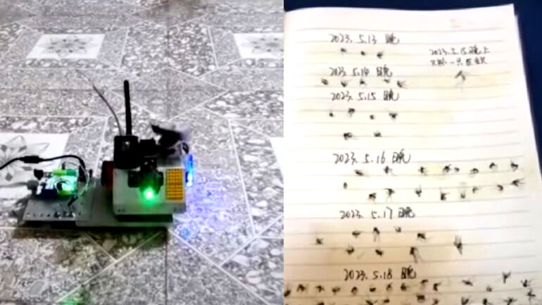 Viral video shows ‘radar air defense system’ claimed to shoot mosquitos with lasers