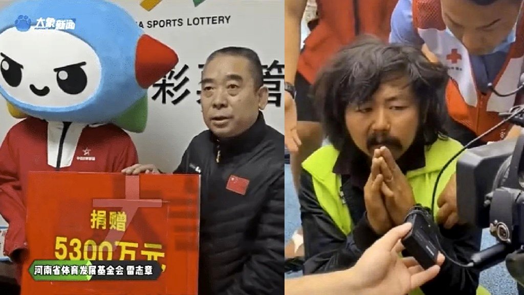 Lottery winner, scrap collector in China go viral for separate acts of generosity
