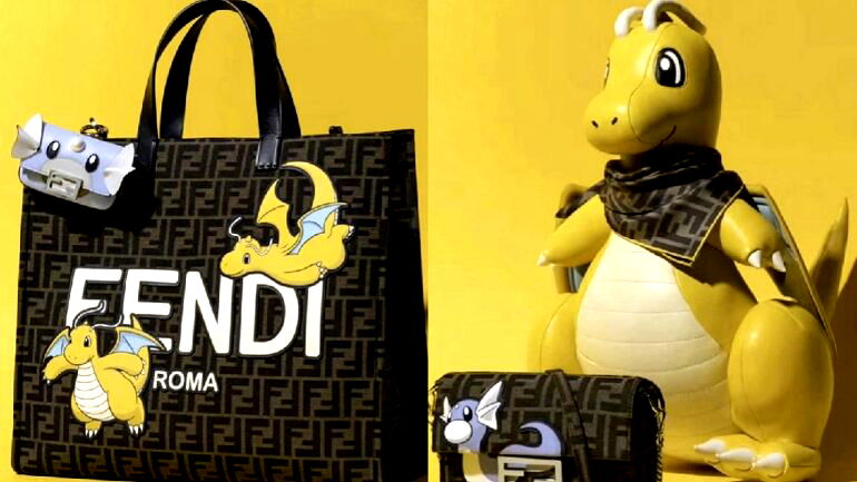 Fendi x Frgmnt x Pokémon collab celebrates Year of the Dragon