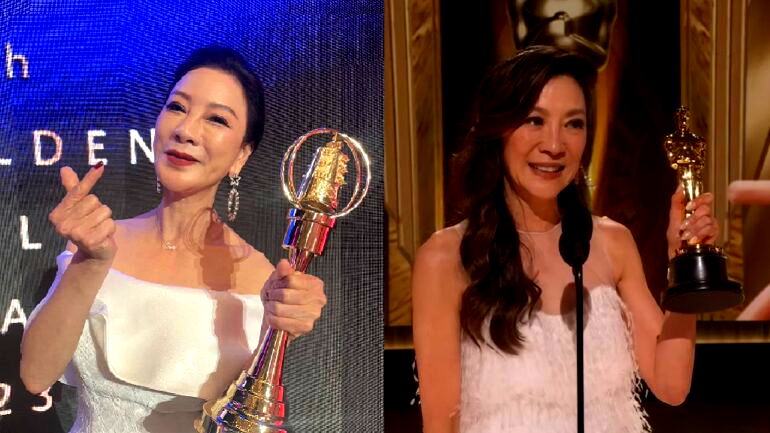 Taiwanese star Yang Hsiu Hui astonishes for looking just like Michelle Yeoh