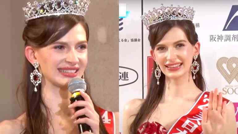 Model of Ukrainian descent becomes Miss Japan 2024, sparking debate