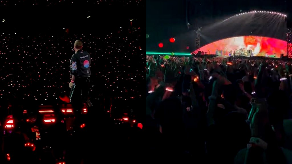 Watch: Stadium full of Singaporean fans sing with Coldplay after piano fail
