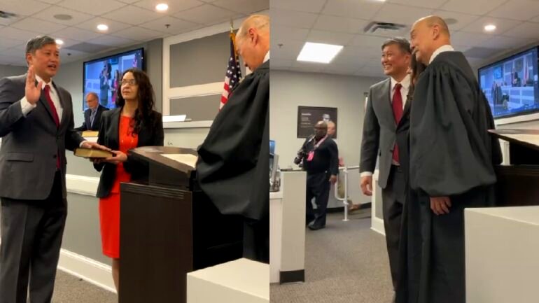 Georgia swears in its first-ever Asian American mayor