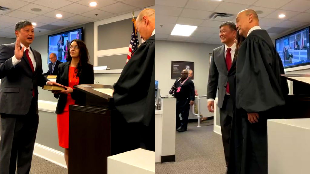 Georgia swears in its first-ever Asian American mayor