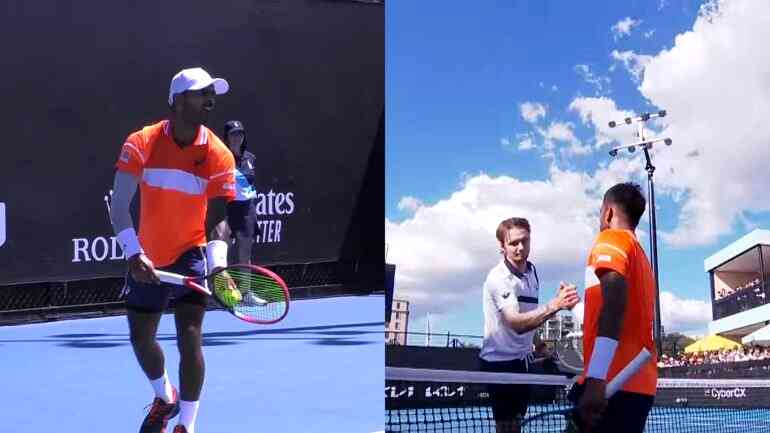 Sumit Nagal makes history for India at Australian Open