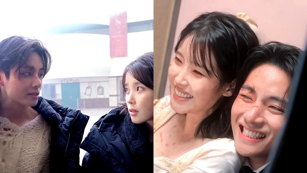 Watch: IU, BTS’ V share behind-the-scenes of ‘Love Wins All’ MV