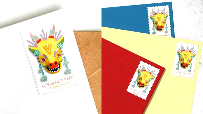 USPS to release Year of the Dragon stamp