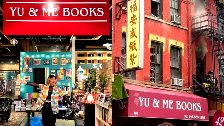 1st Asian American woman-owned bookstore in NYC reopens after fire