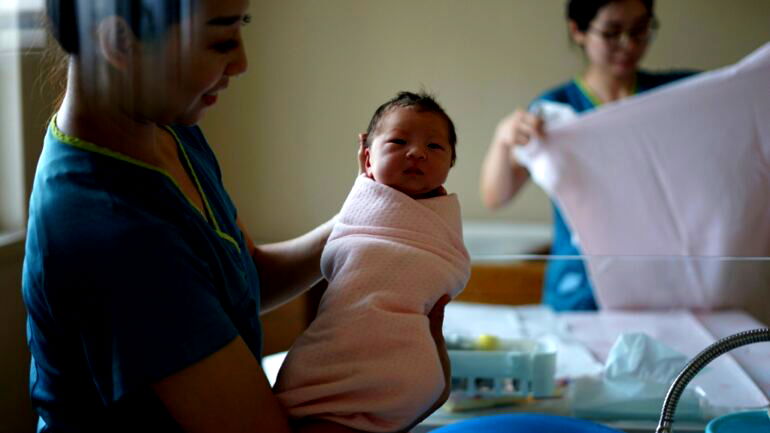 China’s population shrinks for 2nd year as birth rate plunges to record low