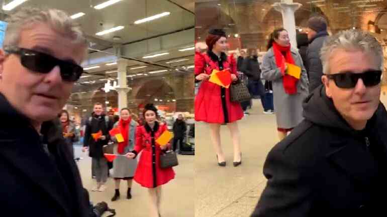 Viral video of Chinese tourists’ confrontation with UK pianist sparks debate